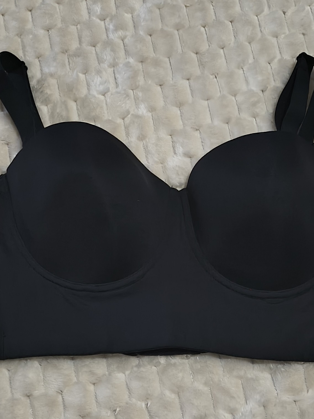 Black Longline Strapless Convertible Bra